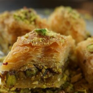 baklava orange blossom water