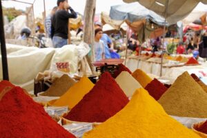 tumeric spice market