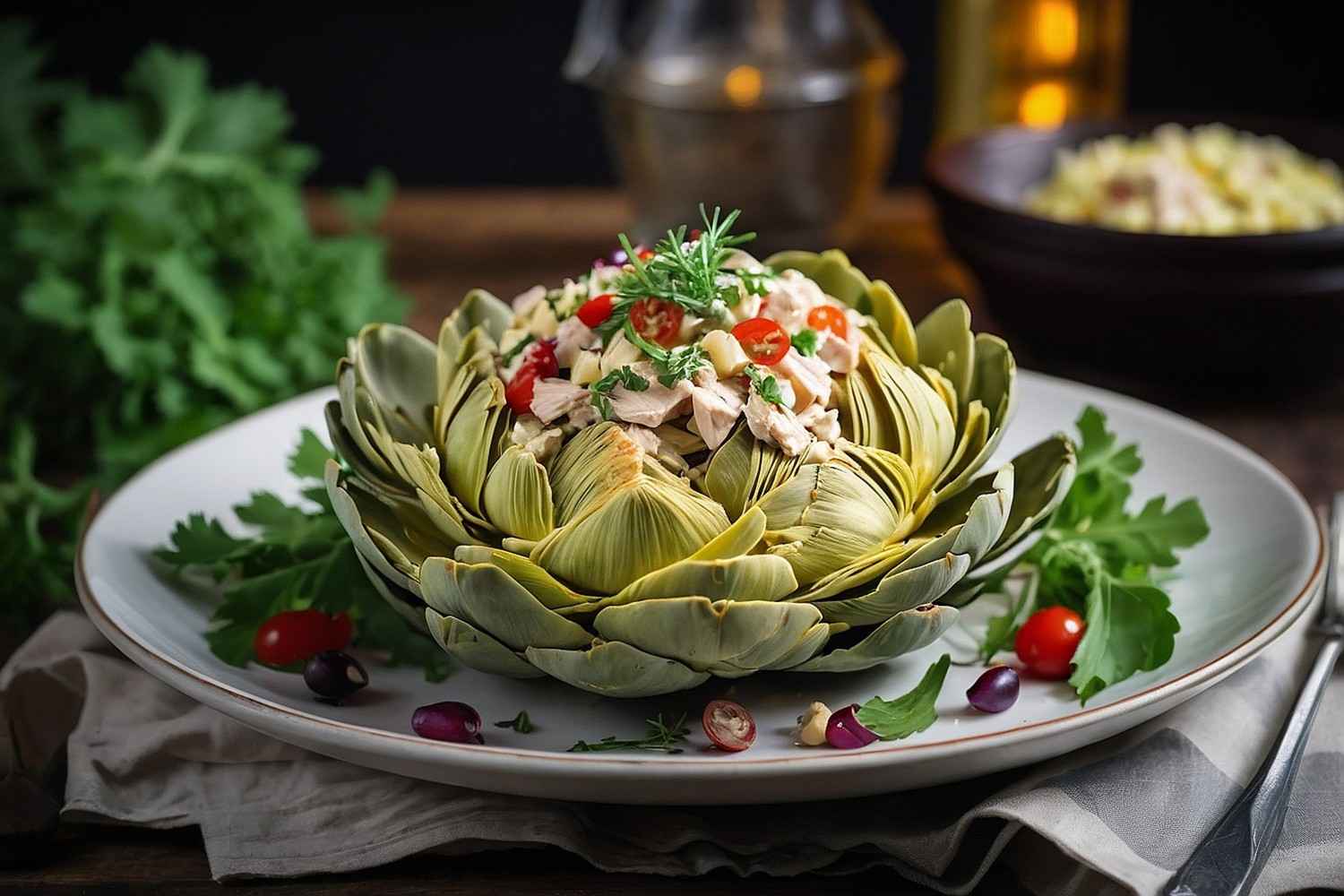 BOILED ARTICHOK