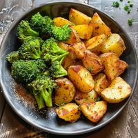 ARTICHOK BROCCOLI AND POTATO SALAD