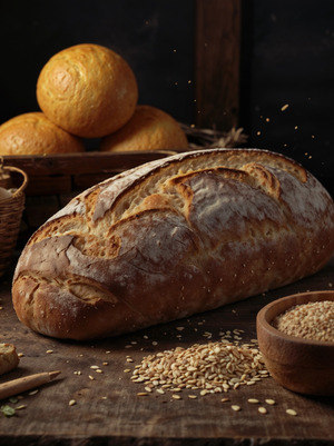 SOURDOUGH BREAD WITH NUT AND SEED