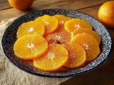 Orange Slices with a Cinnamon