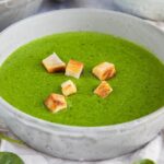spinach and kale detox soup
