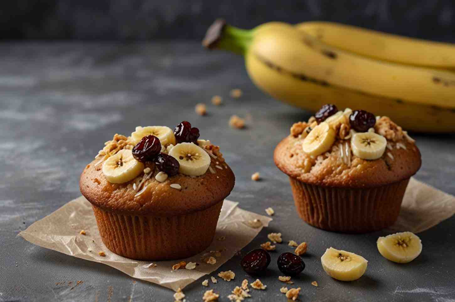 VEGAN BANANA MUFFIN