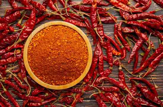 CAYENNE PEPPER  USED IN CAJUN 