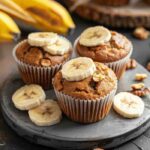 SOURDOUGH BANANA MUFFINS
