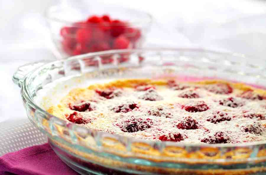 CLAFOUTIS WITH CRANBERRIES