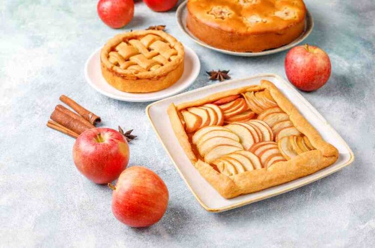 French Apple Tart with Puff Pastry