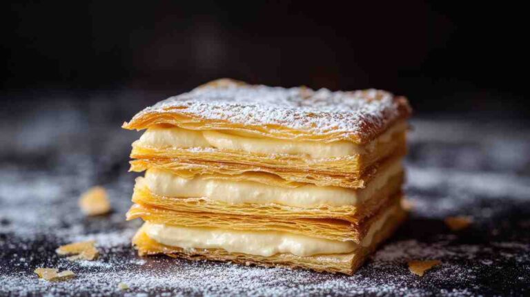 MILLE FEUILLE FRENCH PASTRY