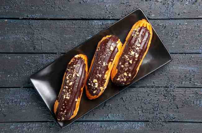 CHOCOLATE ECLAIRS