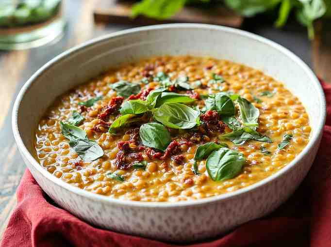 Sun-Dried Tomato Lentil Stew